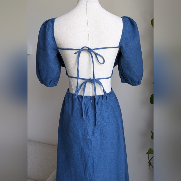 Reformation Maryam Linen Dress - Picture 7 of 11